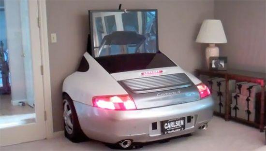 Porsche 996 TV развлекательный центр