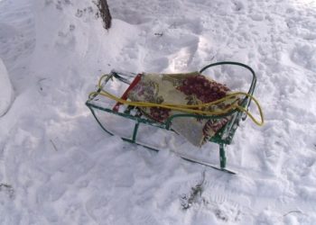 13-летний школьник погиб, катаясь на санках