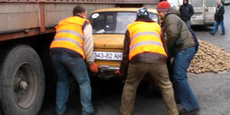 «Картопляне» ДТП на біля Олімпійського