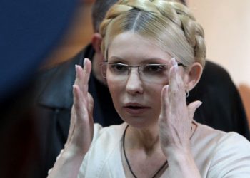 Тимошенко встала на ходунки