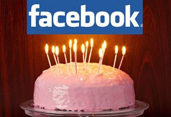 С днем рождения Facebook
