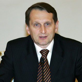 Нарышкин уже прибыл в Украину