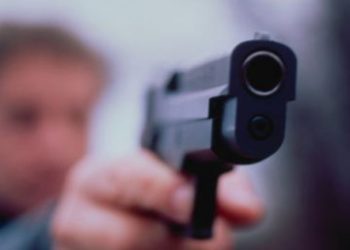 Мужчина начал стрелять по детям, шумно игравших в снежки