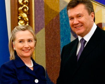 У Януковича случился очередной конфуз