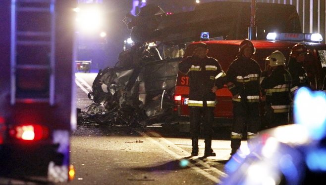 В Польше в автокатастрофу попали 16 шахтеров
