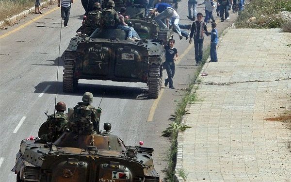Из армии Башара Асада дезертировали солдаты с 5 танками