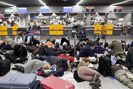 В Германии не работают аэропорта из-за забастовки работников