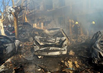 В Дамаске взорвались два заминированных автомобиля