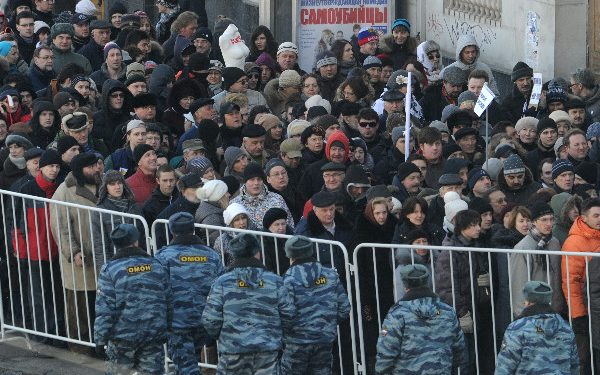 Московские власти хотят поправить закон о митингах