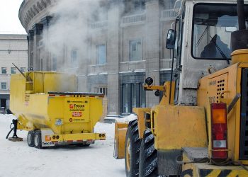 В Киеве снег будут плавить