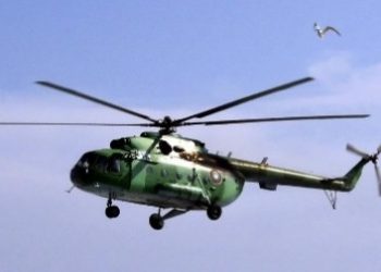 Украинские вертолеты испытали на самой высокой горе Крыма