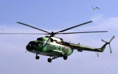 Украинские вертолеты испытали на самой высокой горе Крыма