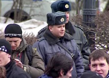 На Пушкинской снова собрались оппозиционеры