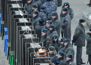 Полиция пресекла шествие националистов на Старом Арбате