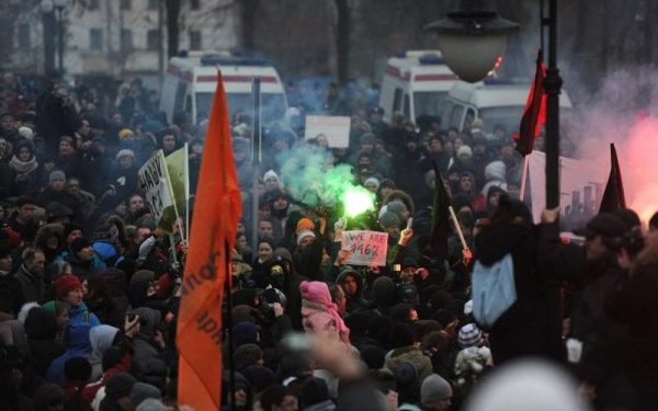 Митинг оппозиции "За честные выборы" Фото: Ridus.ru
