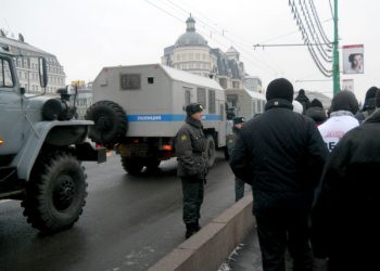 Полиция Москвы готовится к митингу оппозиции