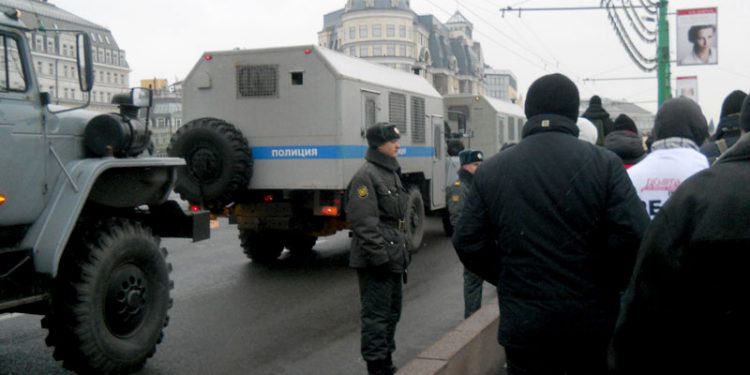 Полиция Москвы готовится к митингу оппозиции