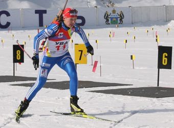 Харьковская биатлонистка Наталья Бурдыга финишировала на кубке мира