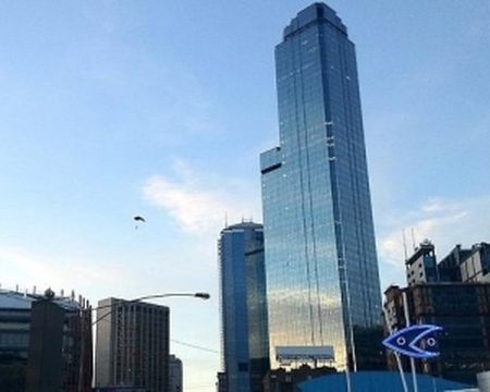 Чтобы не платить, посетители выпрыгнули в окно с 55 этажа