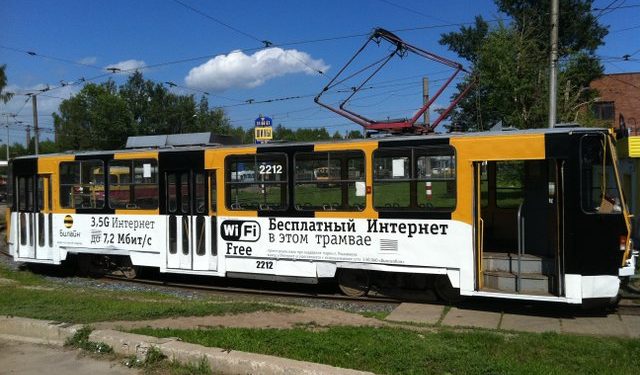 Трамваи с бесплатным интернетом появились на маршрутах города Винница