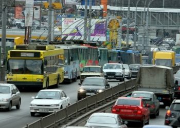 Киевские улицы получат отдельные полосы для общественного транспорта