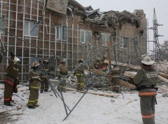 В Челябинске обрушилось офисное здание