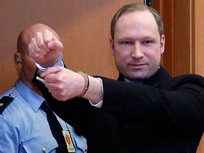 Андерс Брейвик не раскаивается в содеянном