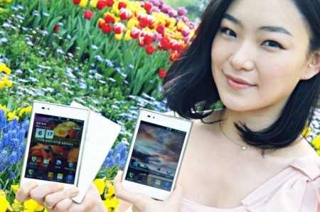 Біла версія LG Optimus Vu для дівчат дебютує у Кореї