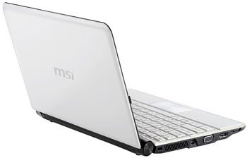 Нетбук від MSI вийде в білому кольорі корпусу
