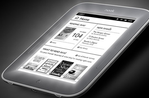 Електронна книга Nook SimpleTouch з підствіткою