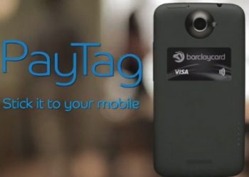 Представлено NFC-сумісну наклейку PayTag від Barclays
