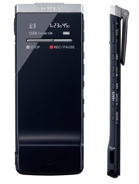 Про новий диктофон від Sony