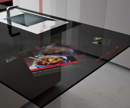 Анонс кухні Toncelli Smart Prisma з вбудованим Samsung Galaxy Tablet