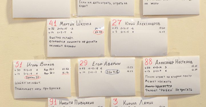 Опубликовано досье на игроков «Авангарда», которое использовали московские хоккеисты
