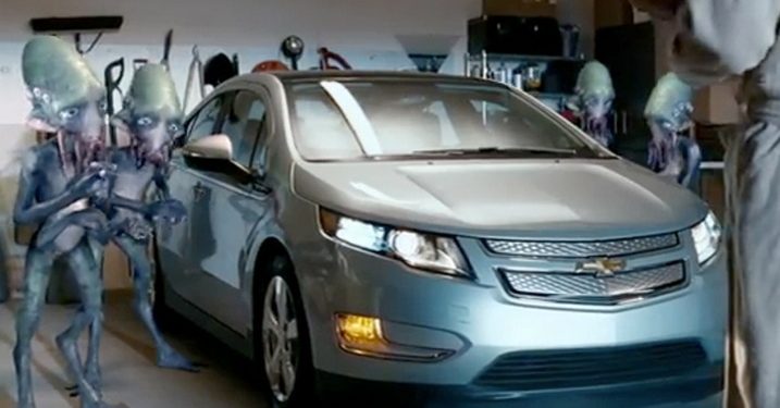 Chevrolet Volt 2012 цікавий навіть інопланетянам