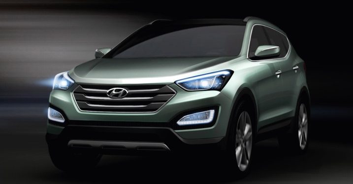 Hyundai Santa Fe 2013 зробить бурю на дорогах