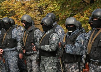Новый режим для милиции Донецкой области