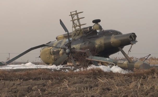 Летчики, разбившегося под Хабаровском вертолета, доставлены в больницу