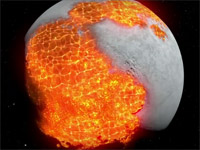 NASA смоделировало эволюцию Луны на протяжении 4,5 млрд лет