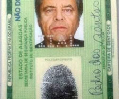 В Бразилии задержали человека с документами Джека Николсона