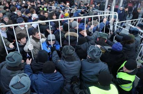 Московская полиция отпустила 85 оппозиционеров