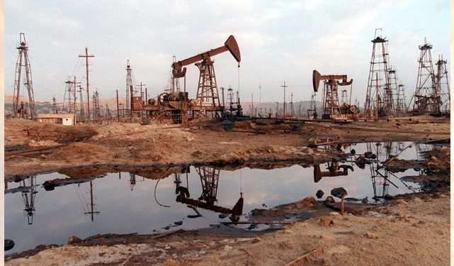 Крупный разлив нефти произошел в Ненецком автономном округе
