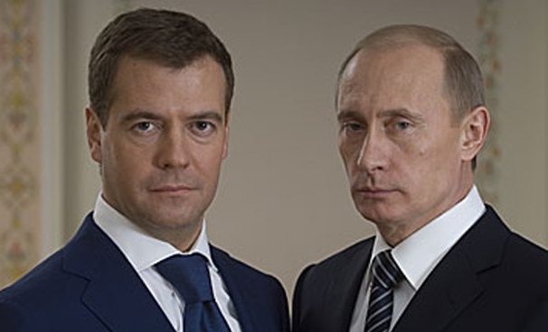 Путин предложил кандидатуру Медведева на пост председателя партии «Единая Россия»