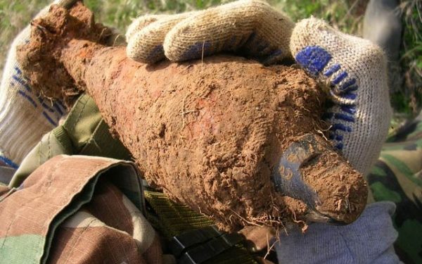 В Донецкой области мужчина погиб от снаряда времён Второй мировой