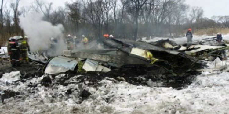 В Калужской области разбился одномоторный самолёт