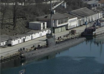 Единственная украинская подлодка «Запорожье» вышла на ходовые испытания
