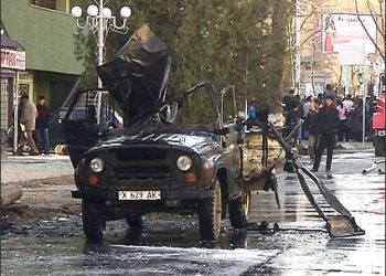 В Ингушетии подорван полицейский УАЗ с 4 полицейскими