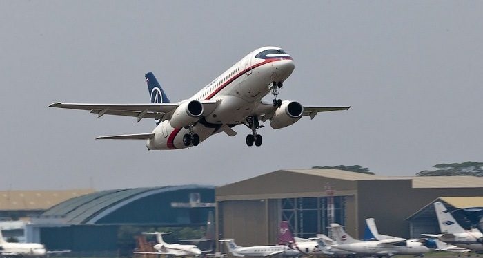 45 человек находилось на борту Superjet-100