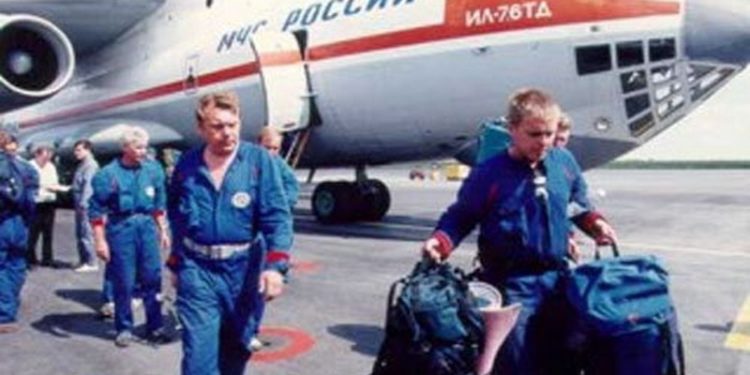 В Индонезию прибыл второй авиаборт со спасателями МЧС России