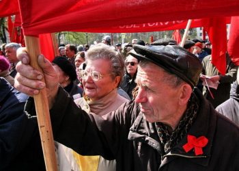 Демонстрация 1 мая в Киеве